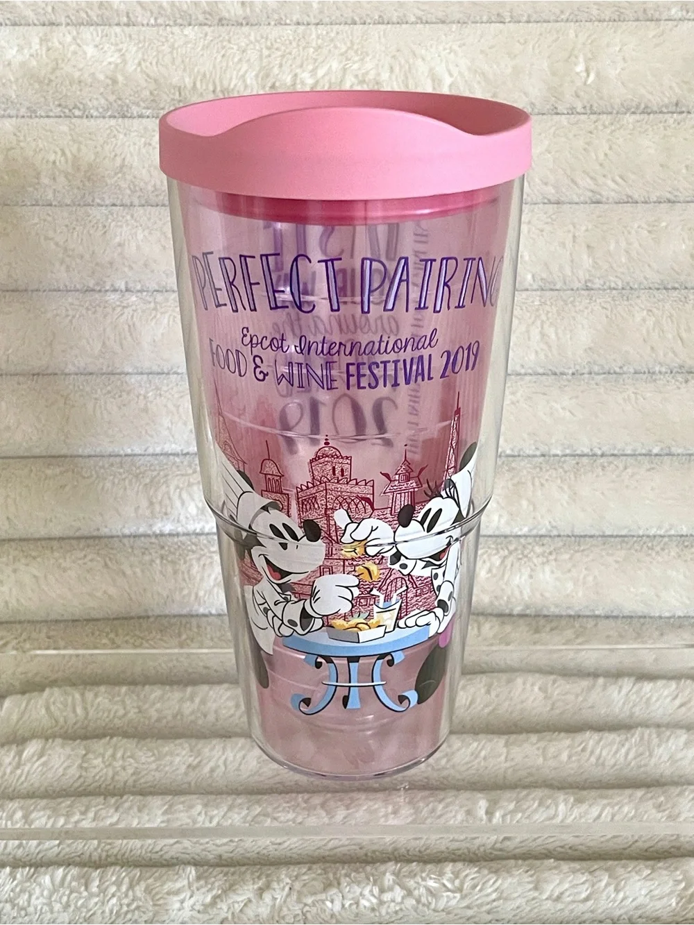 Disney 2019 Epcot International Food & Wine Festival Tervis Tumbler